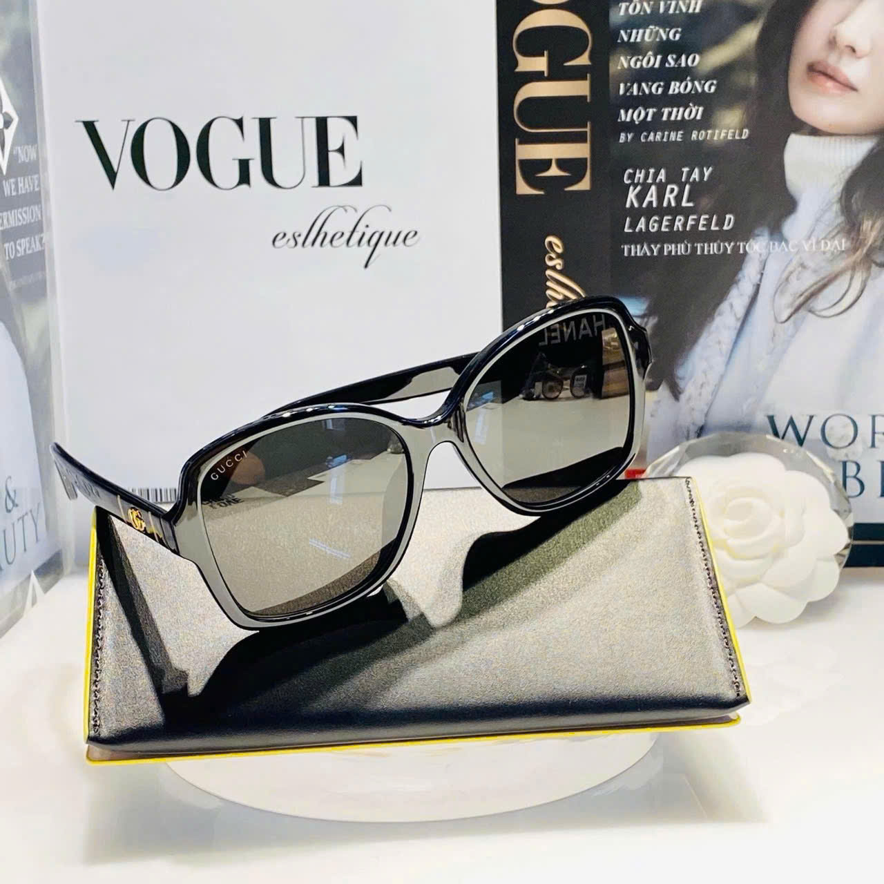 Kính Mát Nữ Gucci GG0762S – Biểu Tượng Thời Trang Sang Trọng Từ Ý