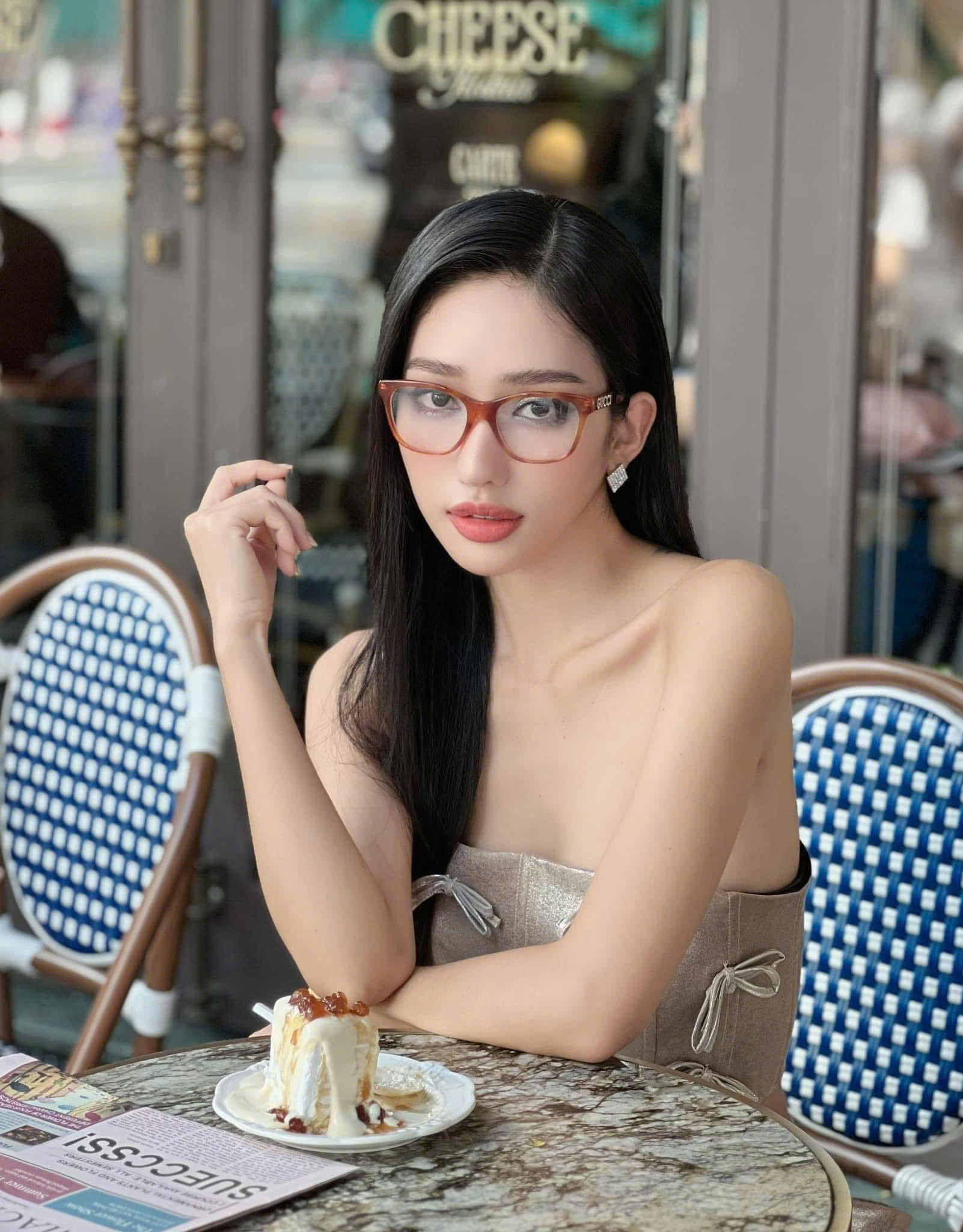 Gọng Kính Gucci GG0420 Havana – Đỉnh Cao Của Sự Tinh Tế Và Thời Trang