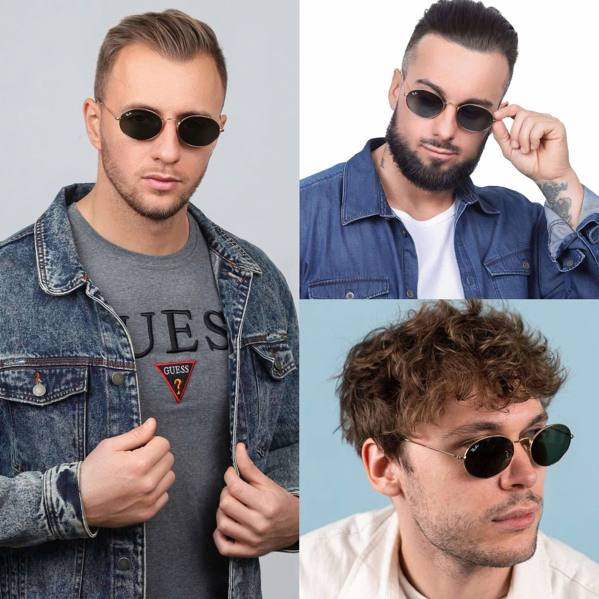 Kính Mắt Ray-Ban ORB3547N Oval Green – Phong Cách Unisex Cá Tính, Chống Tia UV400 Hiệu Quả