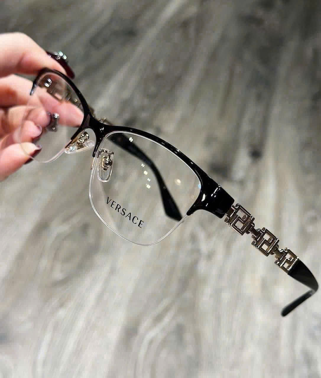Gọng kính Versace VE1270 – Gọng kính Halfrim đẳng cấp mang dấu ấn thời trang Ý