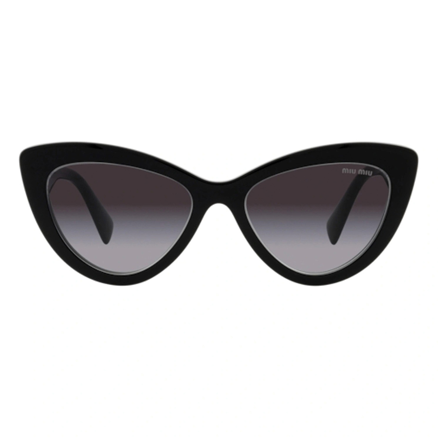 Kính Mát Nữ Miu Miu Ladies Cat Eye Sunglasses MU 04YS 1AB5D1 Màu Đen