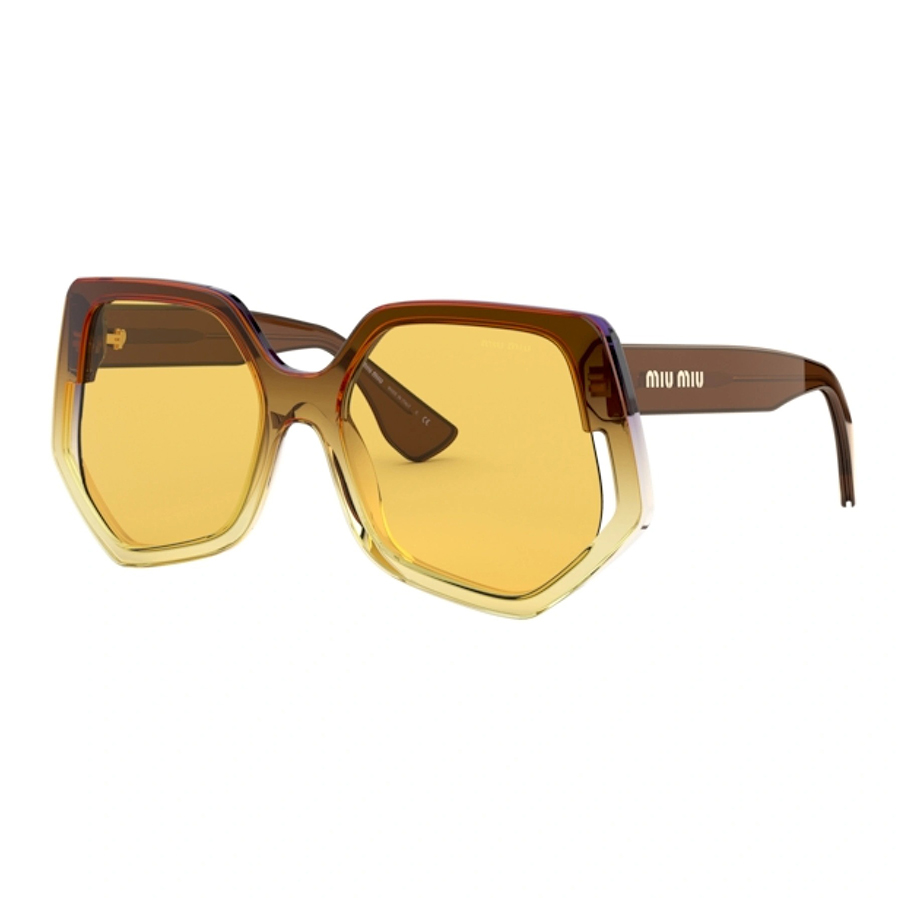 Kính Mát Miu Miu Sunglasses MU 07VS - 04D0B7 Màu Vàng