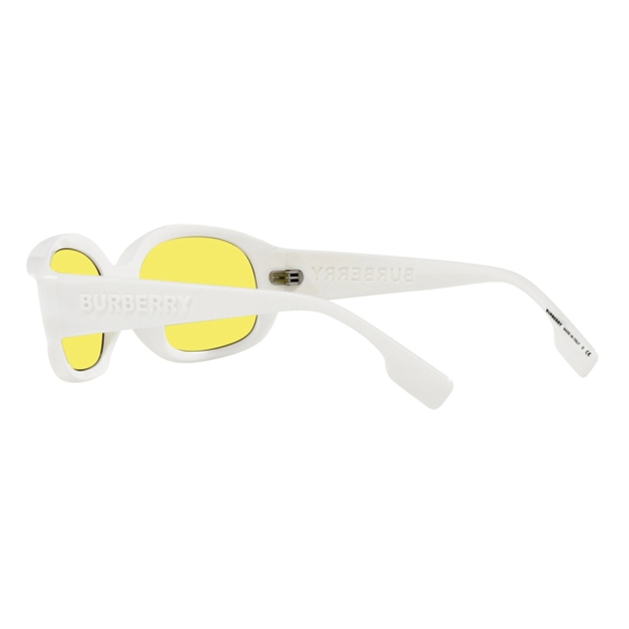 Kính Mát Burberry BE 4338 Milton 300785 White Sunglasses Màu Trắng