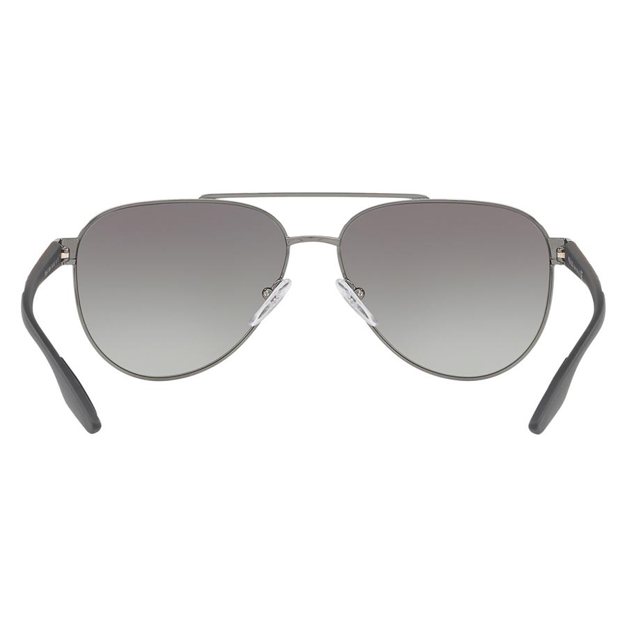 Kính Mát Nam Prada Men Linea Rossa 58mm Gunmetal Sunglasses PS54TS-5AV3M158 Màu Xám