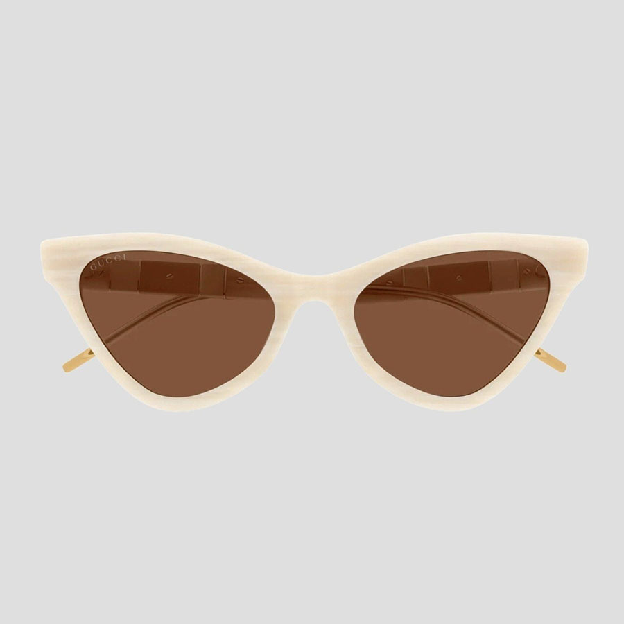 Kính Mát Nữ Gucci GG0597S-005 Màu Nâu Be
