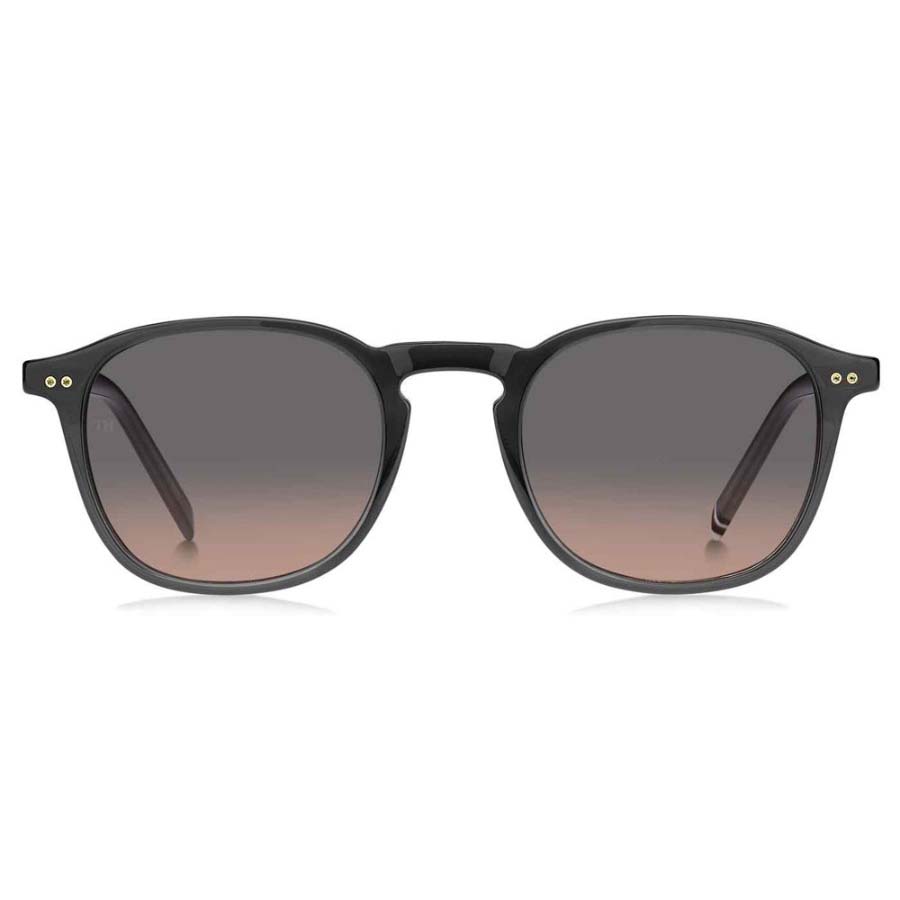 Kính Mát Nam Tommy Hilfiger Grey Shaded Pink Teacup Men's Sunglasses TH 1939/S 0KB7/FF 51 Màu Xám