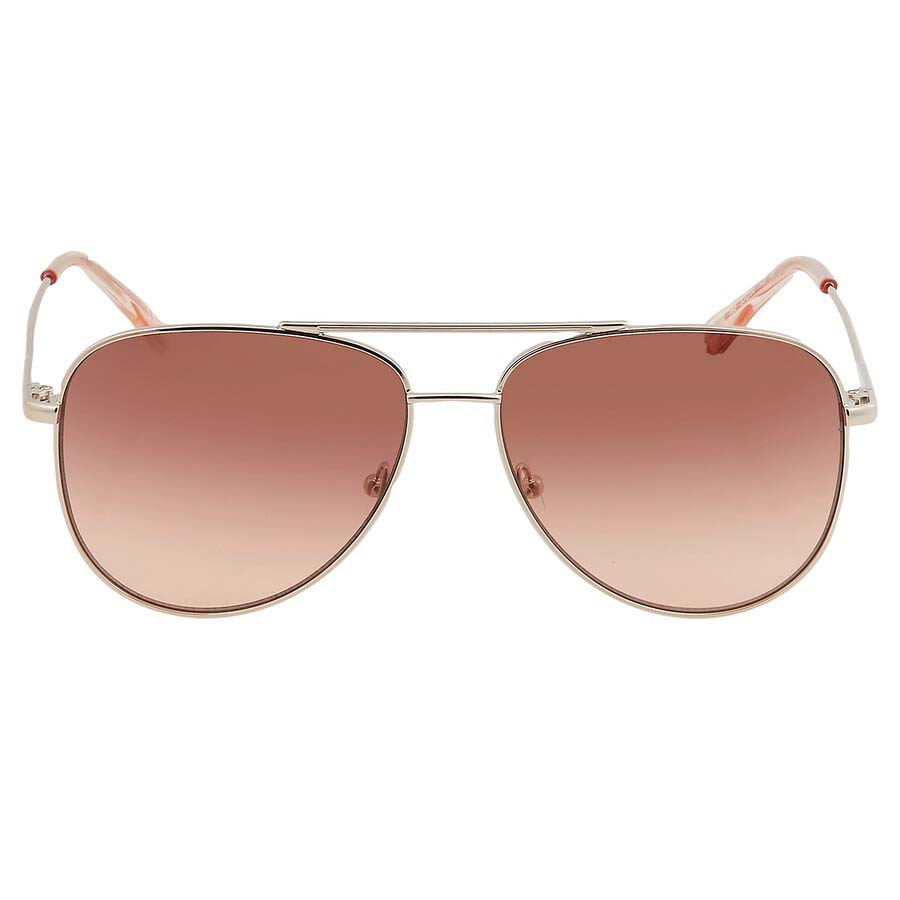 Kính Mát Unisex Calvin Klein Brown Gradient Pilot Sunglasses CK19133S 780 57 Màu Nâu