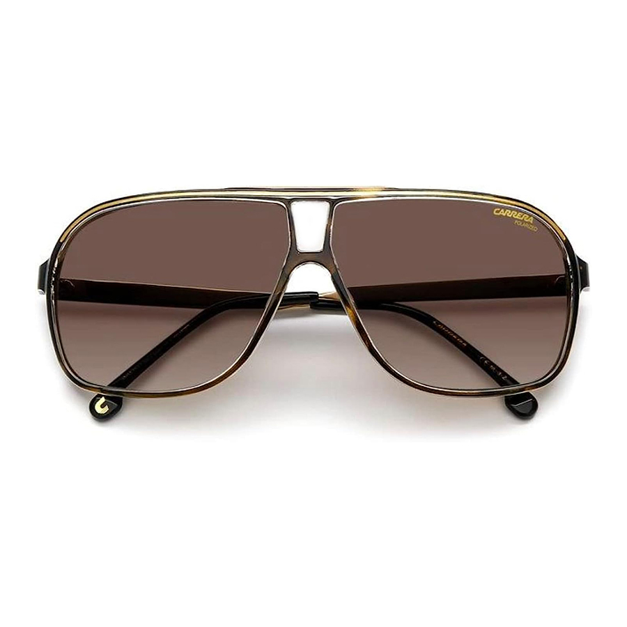 Kính Mát Nam Carrera Gradient Brown Square Men's Sunglasses GRAND PRIX 3 086/LA 64 Màu Nâu