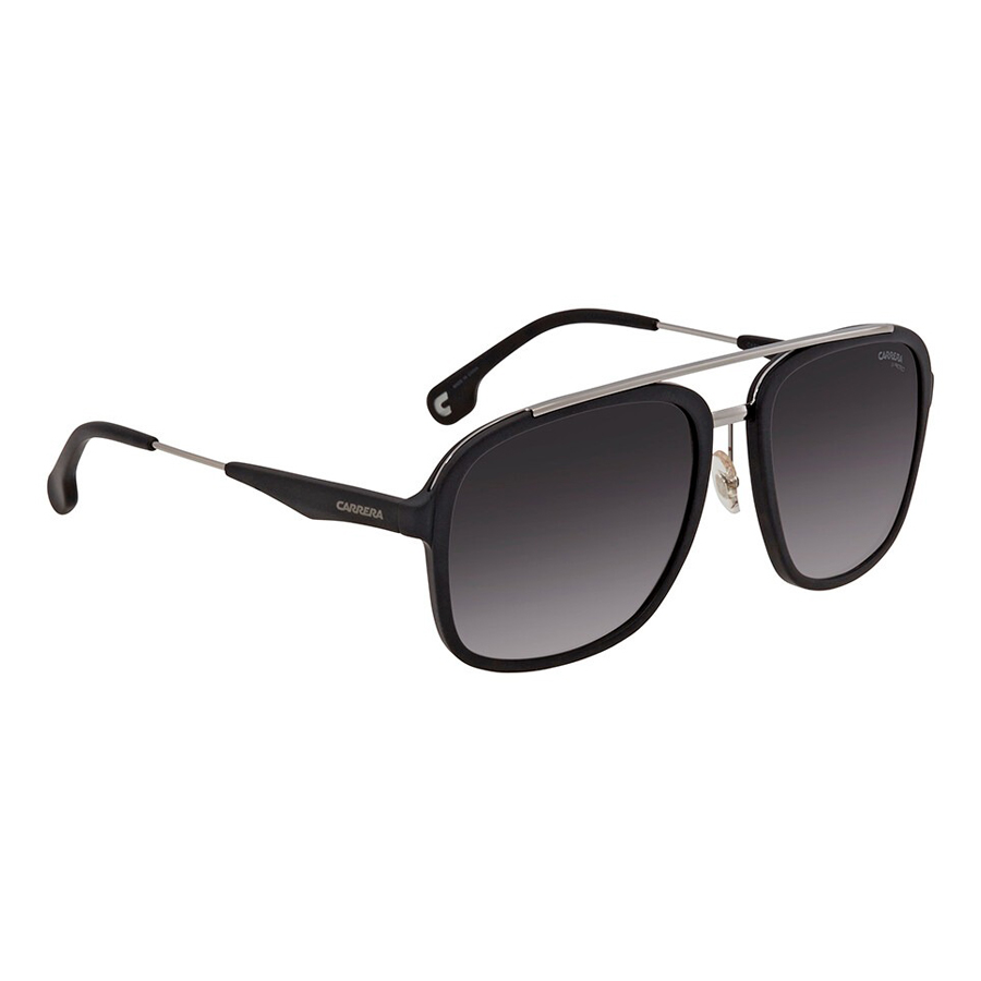 Kính Mát Carrera Grey Gradient Square Unisex Sunglasses CARRERA 133/S 0T17/9O 57 Màu Xám Đen