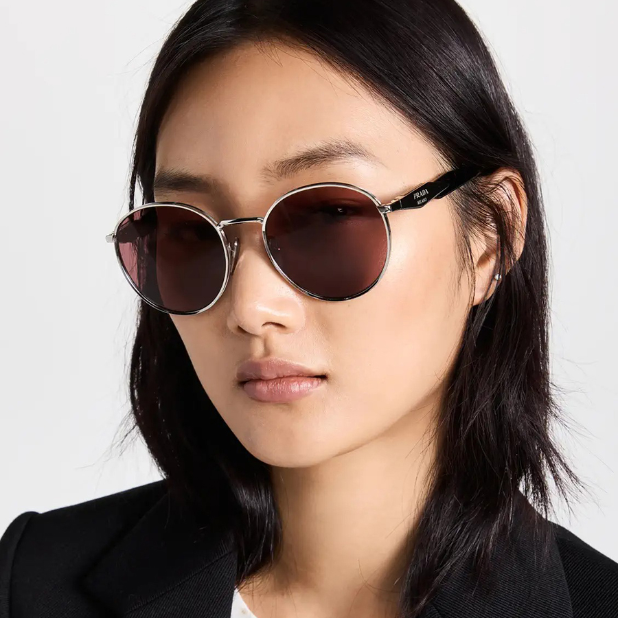 Kính Mát Nữ Prada PR 56ZS - 1BC08S Sunglasses Màu Tím