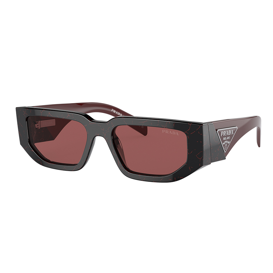 Kính Mát Prada Dark Violet Browline Sunglasses PR 09ZS 11F08S 54 Màu Tím Violet