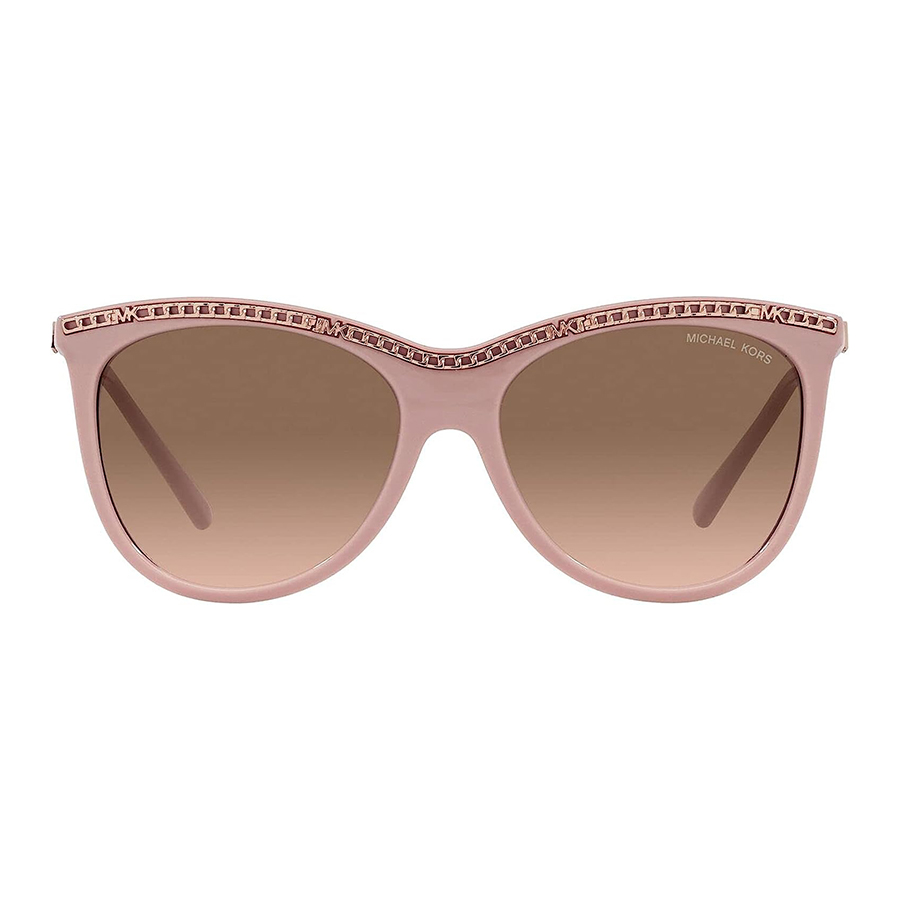 Kính Mát Nữ Michael Kors MK Copenhagen Pink Gradient Cat Eye Ladies Sunglasses MK2141 335011 55 Màu Hồng Nâu