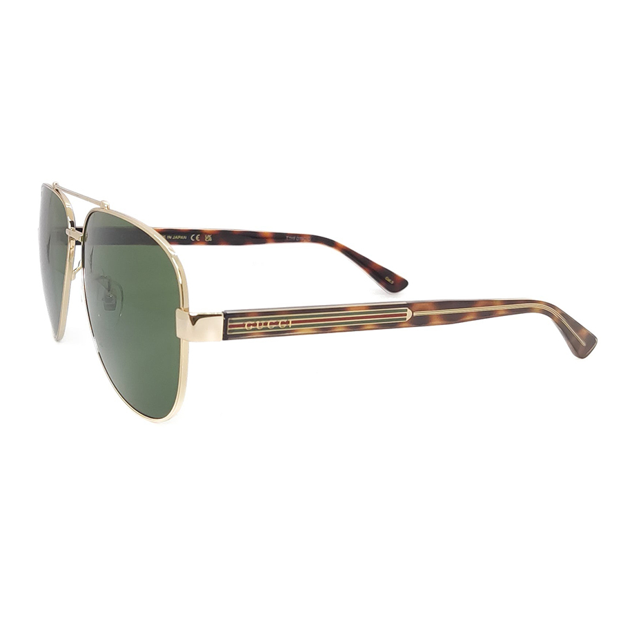 Kính Mát Nam Gucci GG0528S 009 Sunglasses Màu Vàng