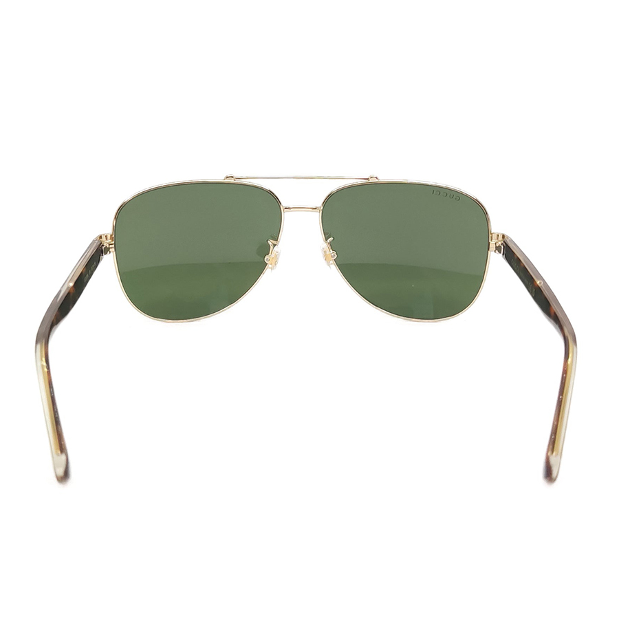 Kính Mát Nam Gucci GG0528S 009 Sunglasses Màu Vàng