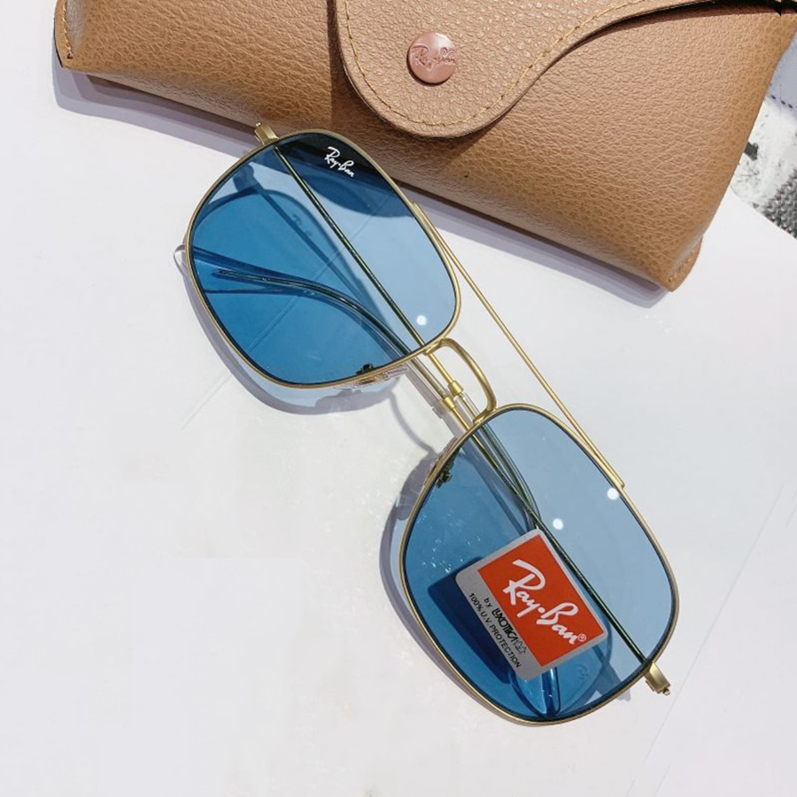 Kính Mát Rayban Sunglassess RB3595 901380 56 Màu Xanh Blue