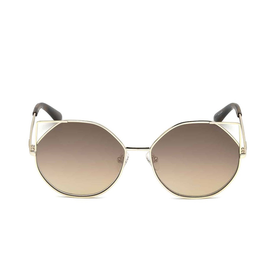 Kính Mát Nữ Guess Sunglasses GU7527 58-16 Màu Nâu