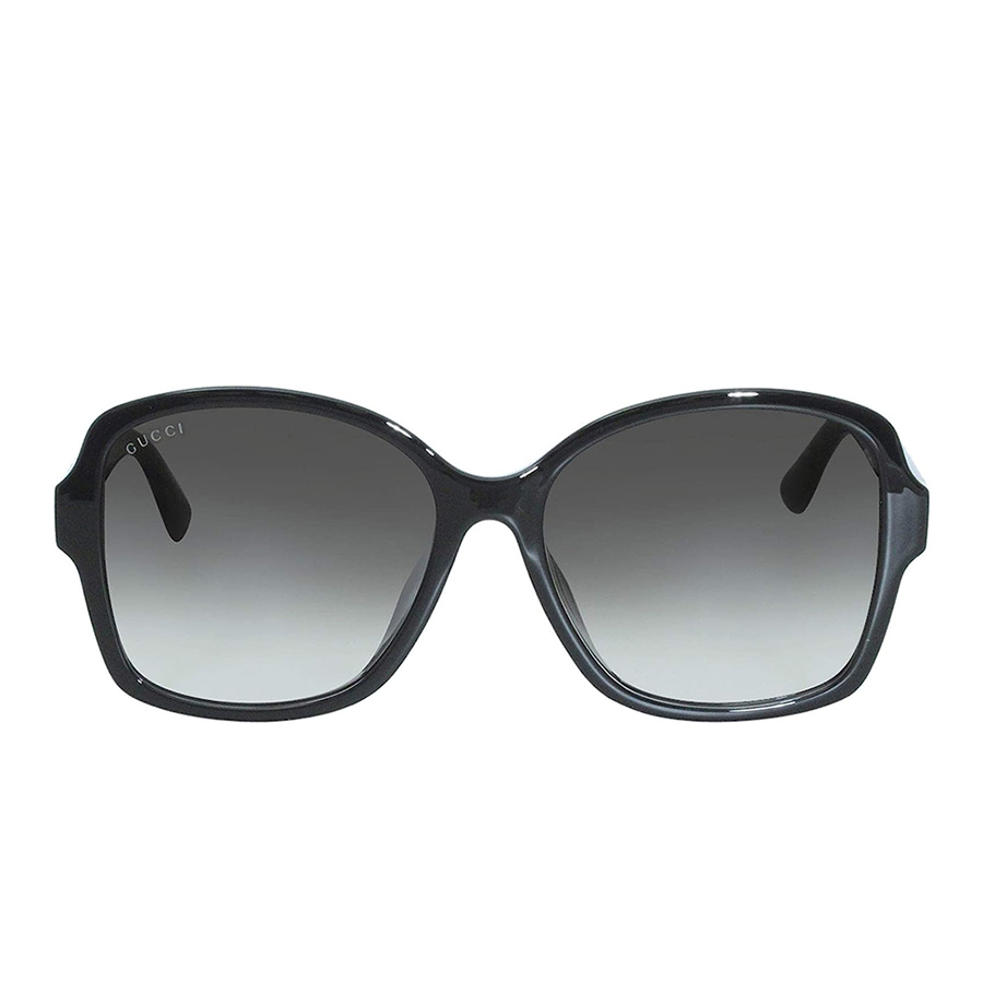 Kính Mát Nữ Gucci Black Grey Gradient Sunglasses GG0765SA 001 Màu Xám Đen