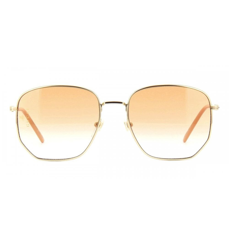 Kính Mát Gucci Sunglasses GG0396S 003 56 Màu Vàng Cam