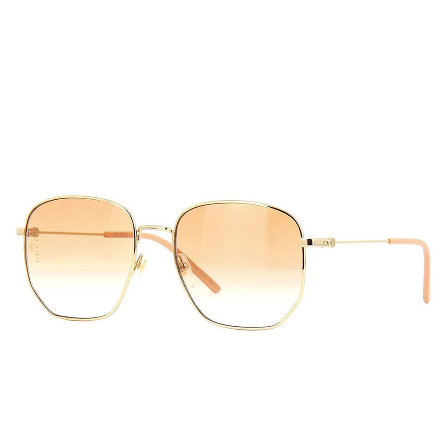 Kính Mát Gucci Sunglasses GG0396S 003 56 Màu Vàng Cam
