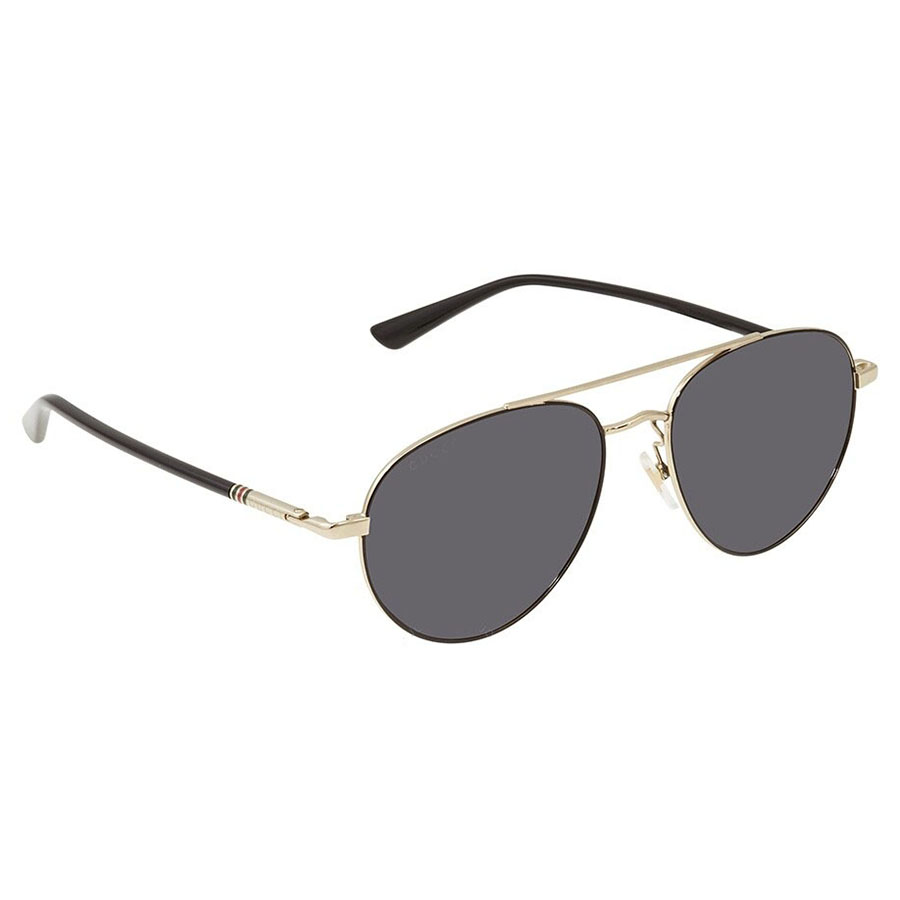 Kính Mát Gucci Gold/Grey Sunglasses GG0388S 006 56 Màu Xám