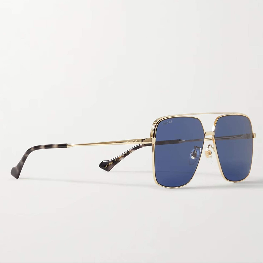 Kính Mát Gucci Sunglass GG1099SA 002 Màu Xanh Lam
