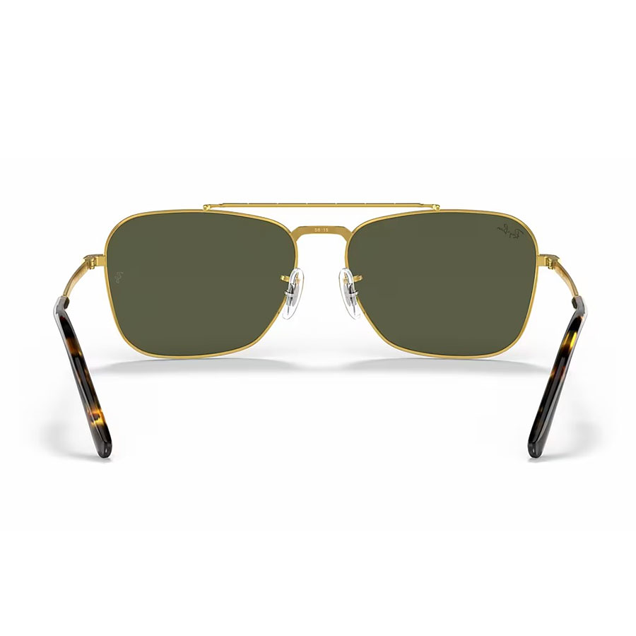 Kính Mát Unisex Rayban New Caravan RB3636 9196/31 Màu Xanh Green Size 58