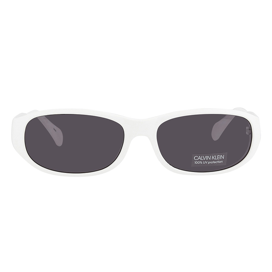 Kính Mát Calvin Klein Unisex Sunglasses CK21516S-104 Màu Trắng Xám