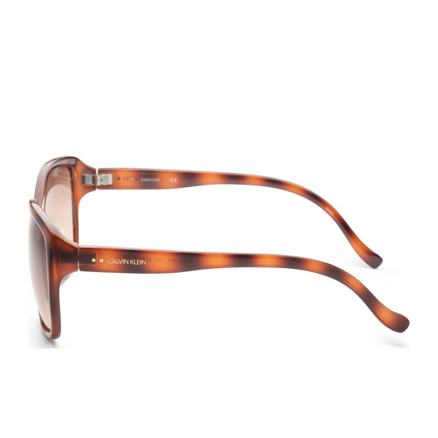 Kính Mát Calvin Klein Women Tortoise Sunglasses CK20518S-235 Màu Nâu
