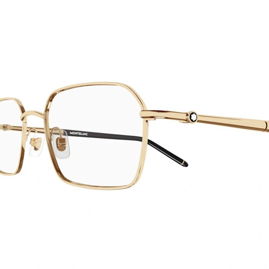 Kính Mắt Cận Montblanc MB0245O 001 Eyeglasses Màu Vàng