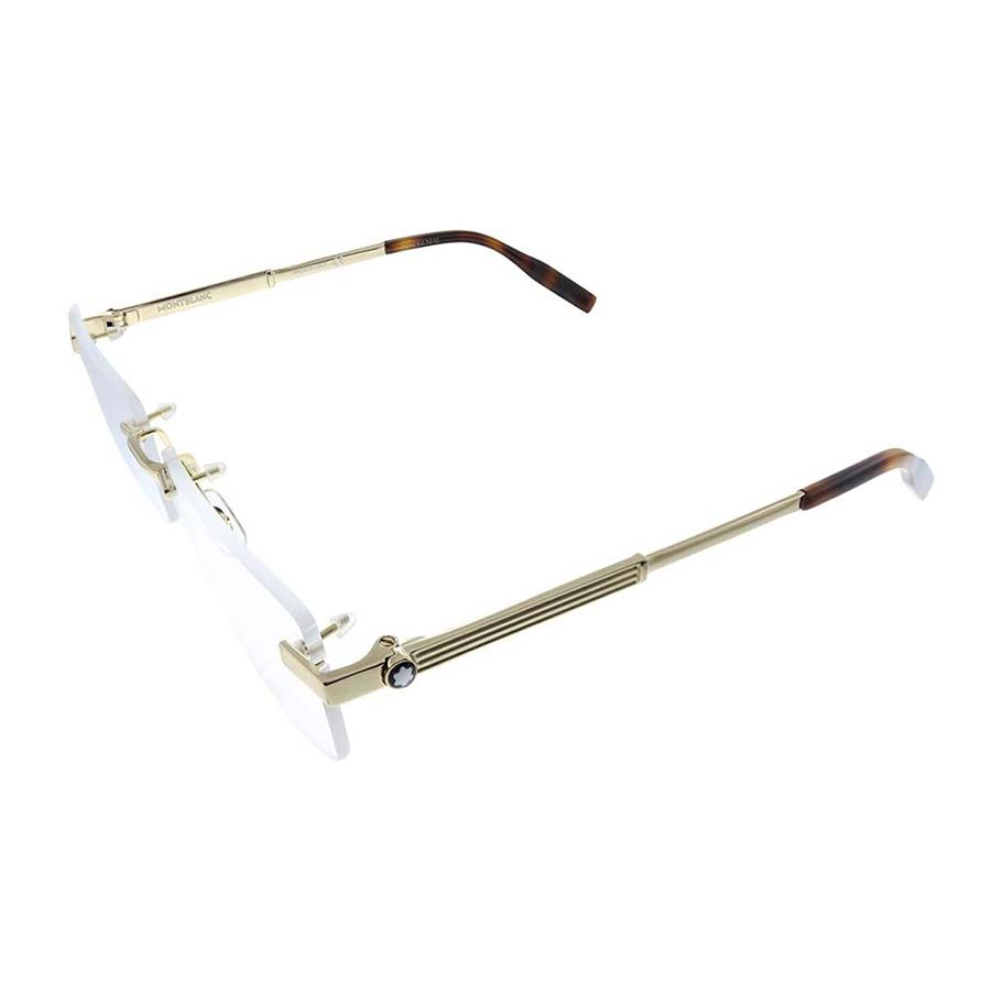Kính Mắt Cận Montblanc MB0030O 002 Eyeglasses Màu Vàng
