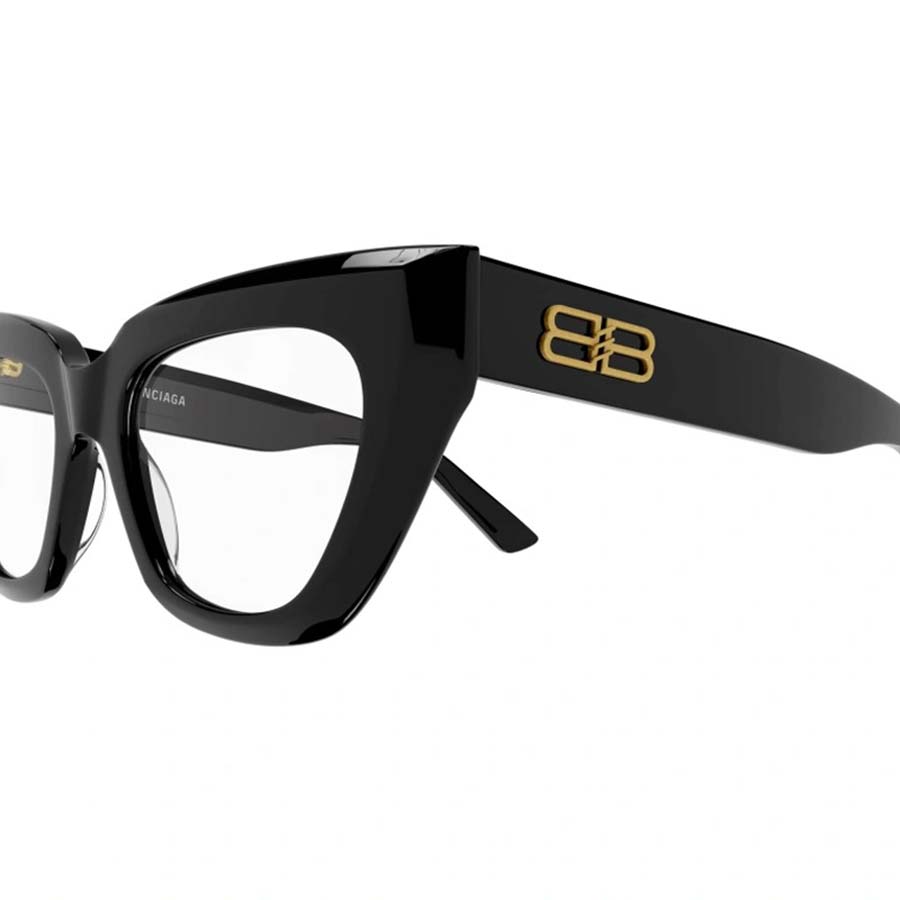 Kính Mắt Cận Balenciaga BB0239O 001 Eyeglasses Màu Đen