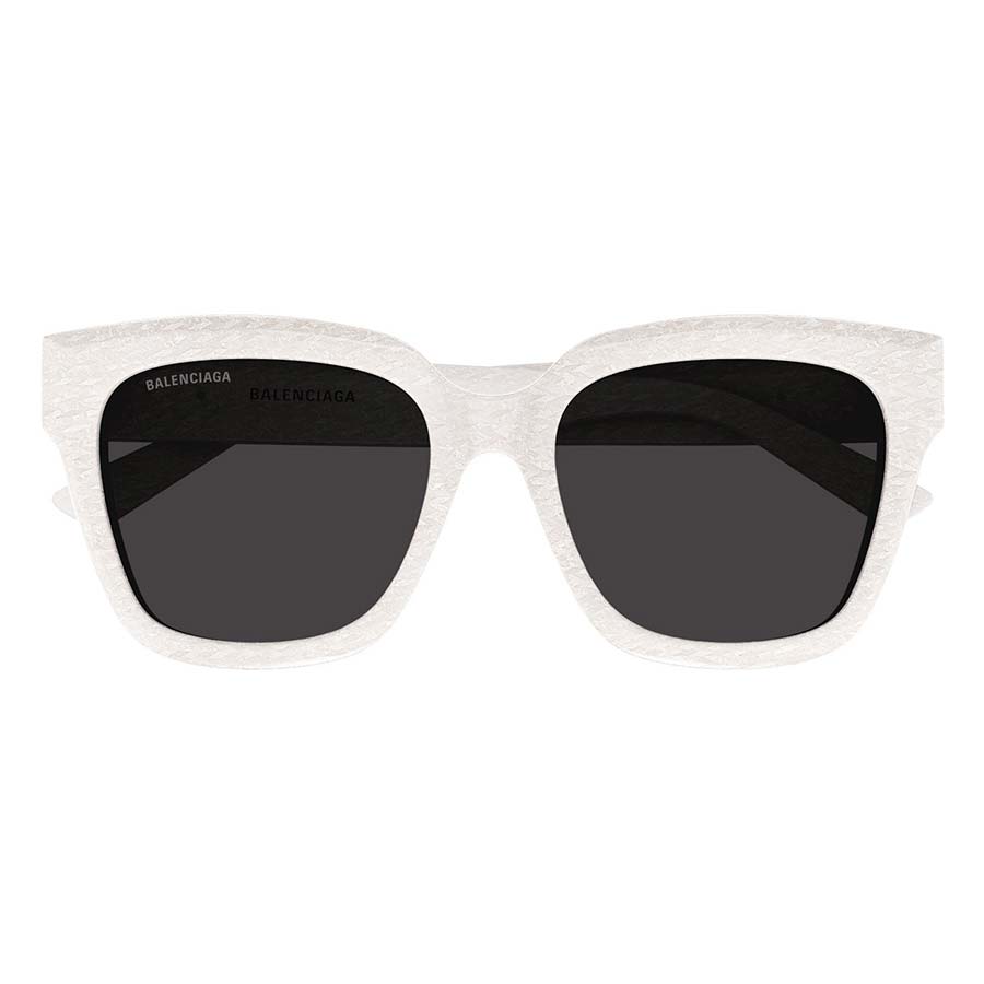 Kính Mát Balenciaga BB0237SA 004 Sunglasses Màu Trắng Kem