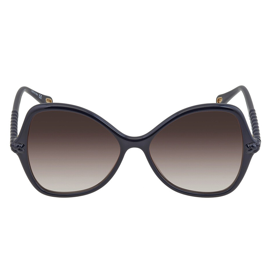 Kính Mát Chloé Butterfly Ladies Sunglasses CH0001S 001 56 Màu Nâu/Đen