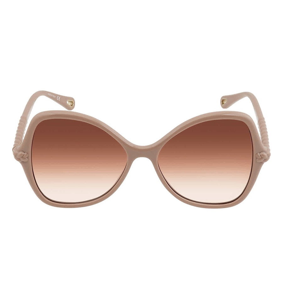 Kính Mát Chloé Butterfly Ladies Sunglasses CH0001S 002 56 Màu Cam