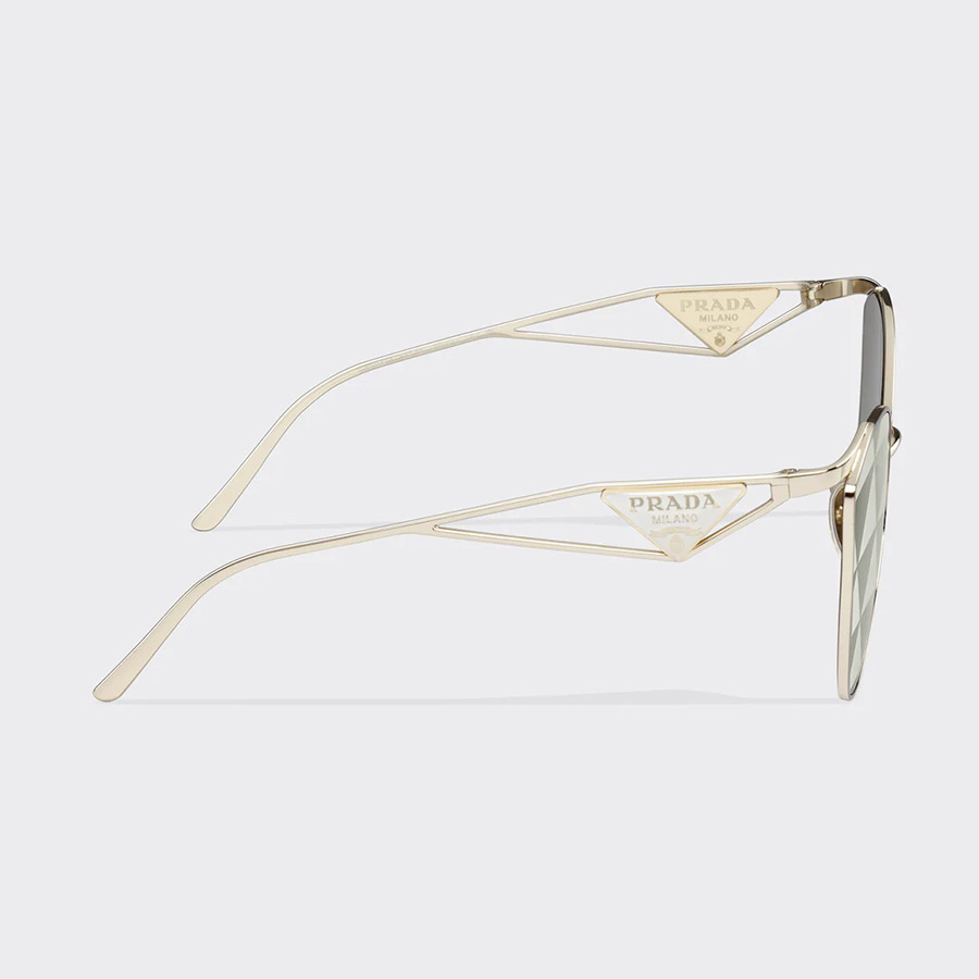 Kính Mát Prada Symbole Sunglasses SPR50Z_SZVN_FE04T_C_059 Màu Xám Vàng