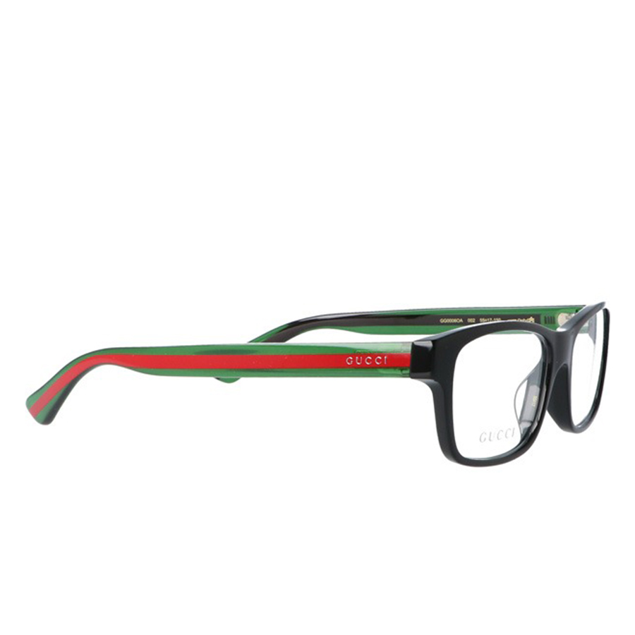 Kính Mắt Cận Gucci Web Stripe Lectan Black/Green GG00060AN-002 Màu Đen/Xanh 55mm