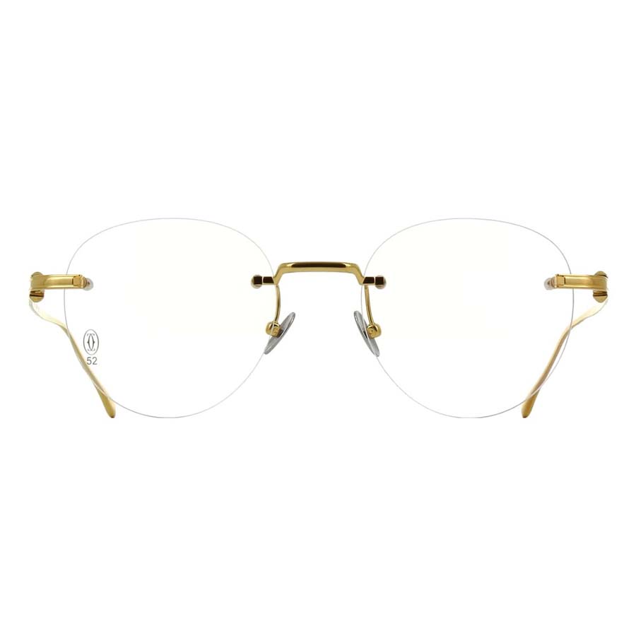 Kính Mắt Cận Cartier Pasha CT0342O 002 Glasses Trong Suốt