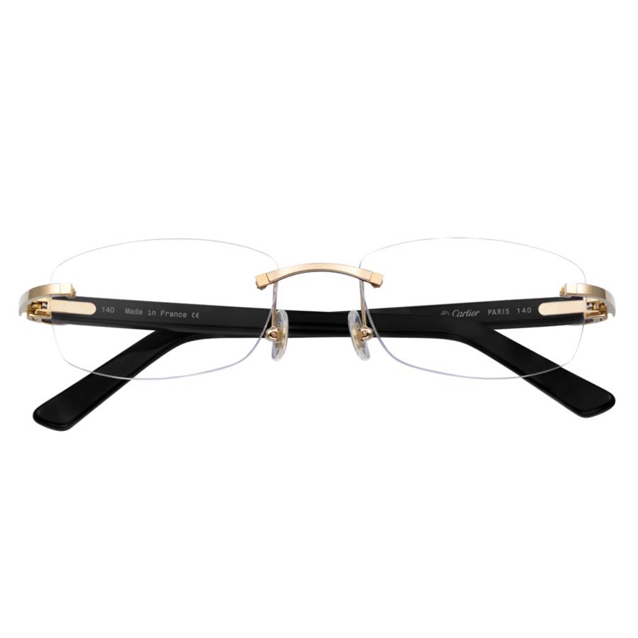 Kính Mắt Cận Cartier Signature C De Cartier CT0048O 002 Trong Suốt