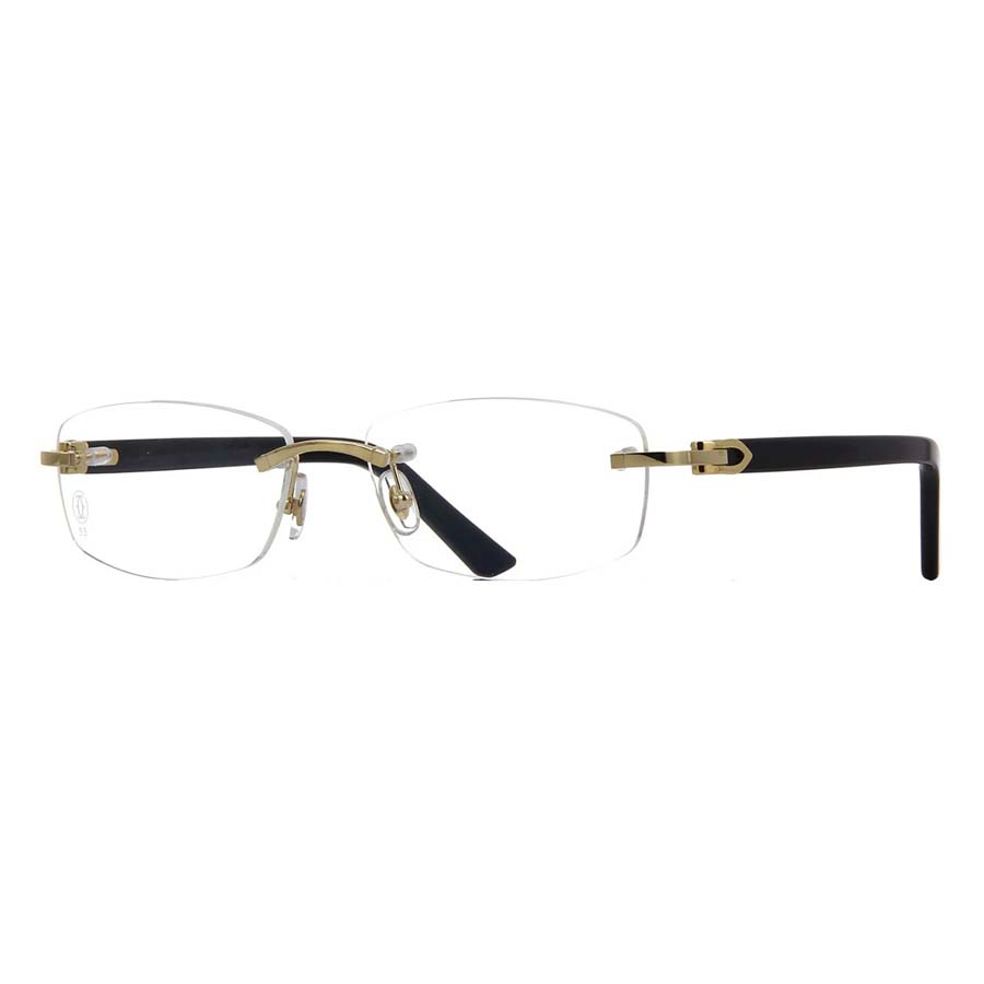 Kính Mắt Cận Cartier Signature C De Cartier CT0048O 002 Trong Suốt
