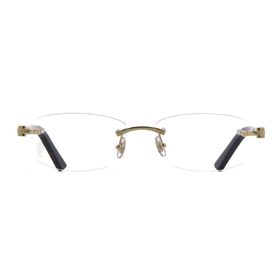 Kính Mắt Cận Cartier Signature C De Cartier CT0048O 002 Trong Suốt