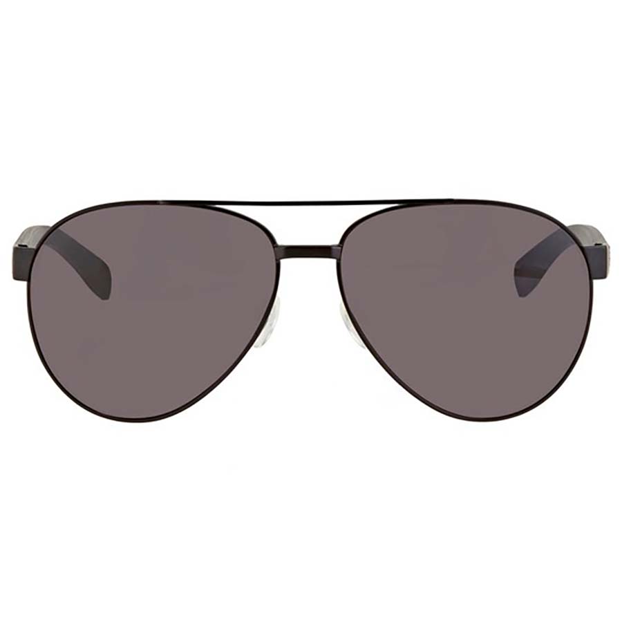 Kính Mát Lacoste Grey Round Unisex Sunglasses L185S 001 60 Màu Xám Đen