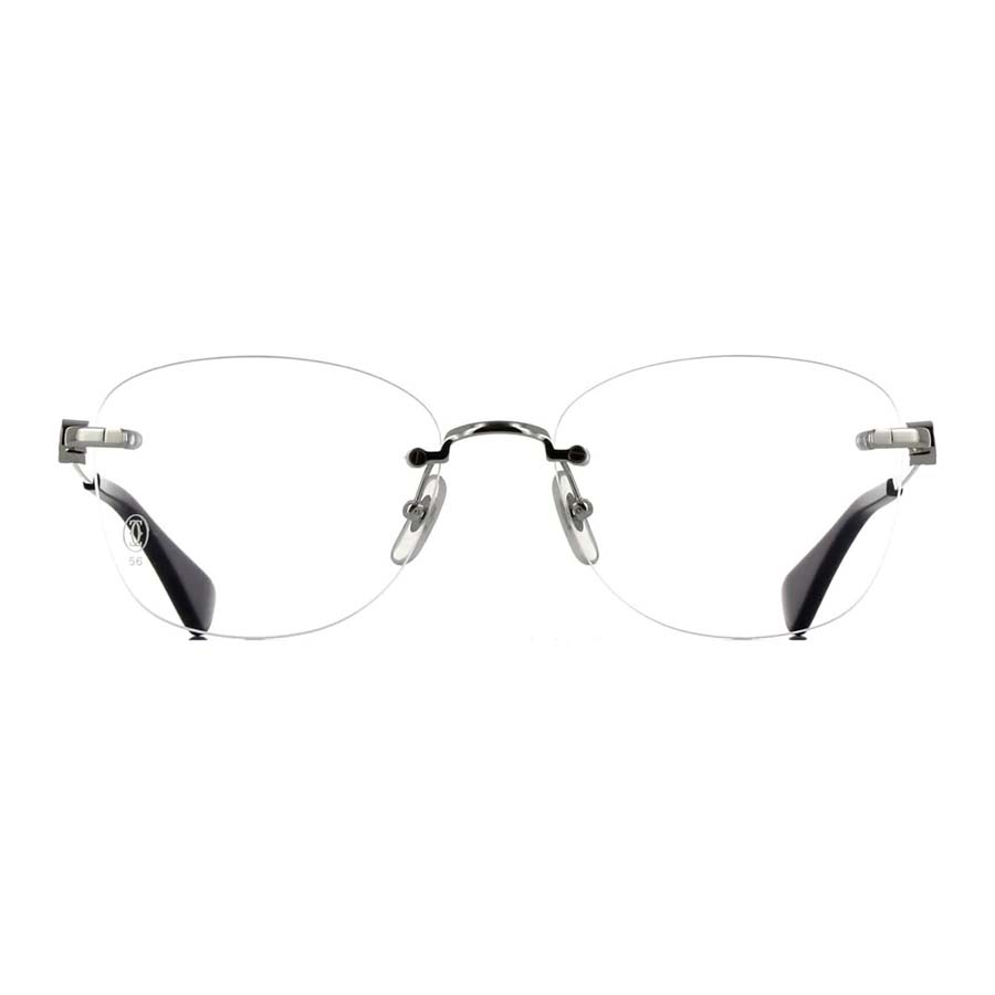 Kính Mắt Cận Cartier Trinity CT0414O 002 Glasses Trong Suốt