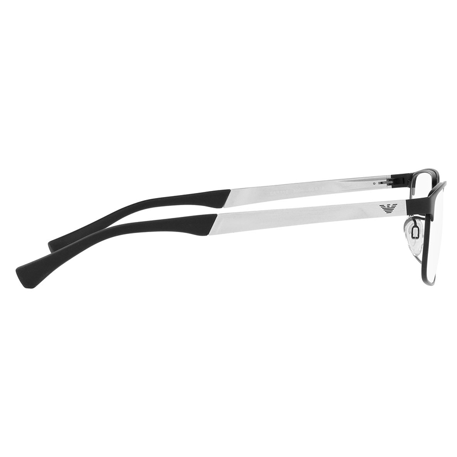 Gọng Kính Nam Emporio Armani 0EA1112 309456.C Màu Bạc Đen