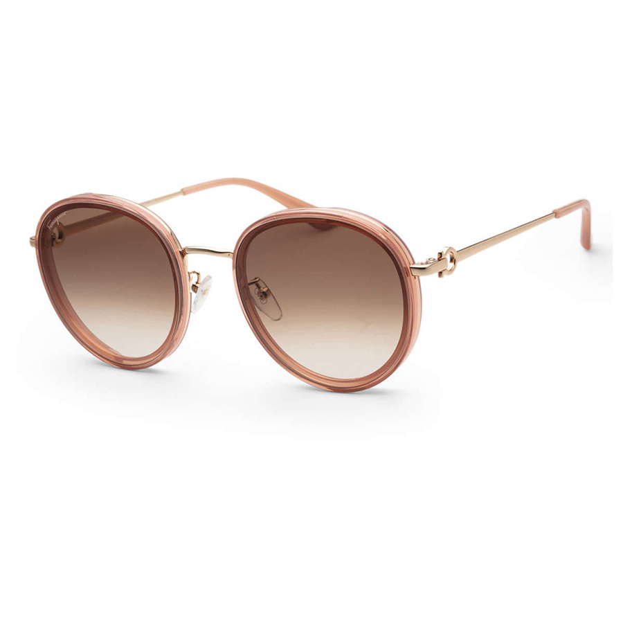 Kính Mát Salvatore Ferragamo Fashion Women's Sunglasses SF214SK-272 Màu Nâu Gradient