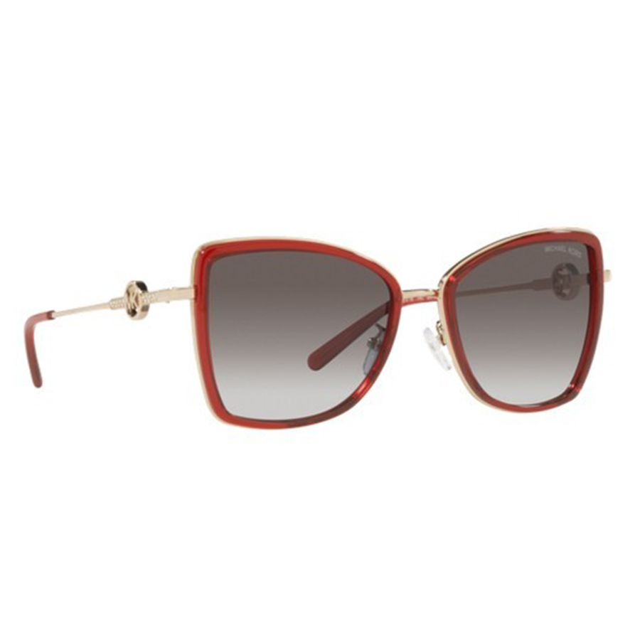 Kính Mát Michael Kors Corsica Women's Sunglasses MK1067B-10158G Màu Xám Đỏ