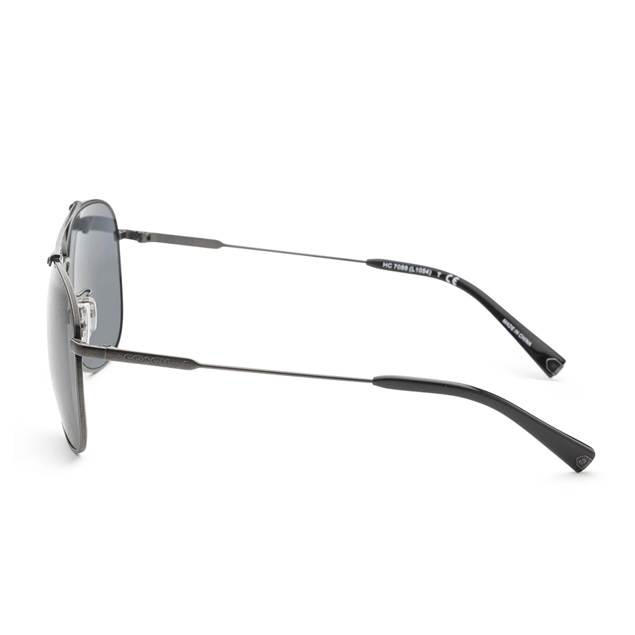 Kính Mát Coach Men Fashion Antique Gunmetal Sunglasses HC7088-936887 - 57mm Màu Xanh