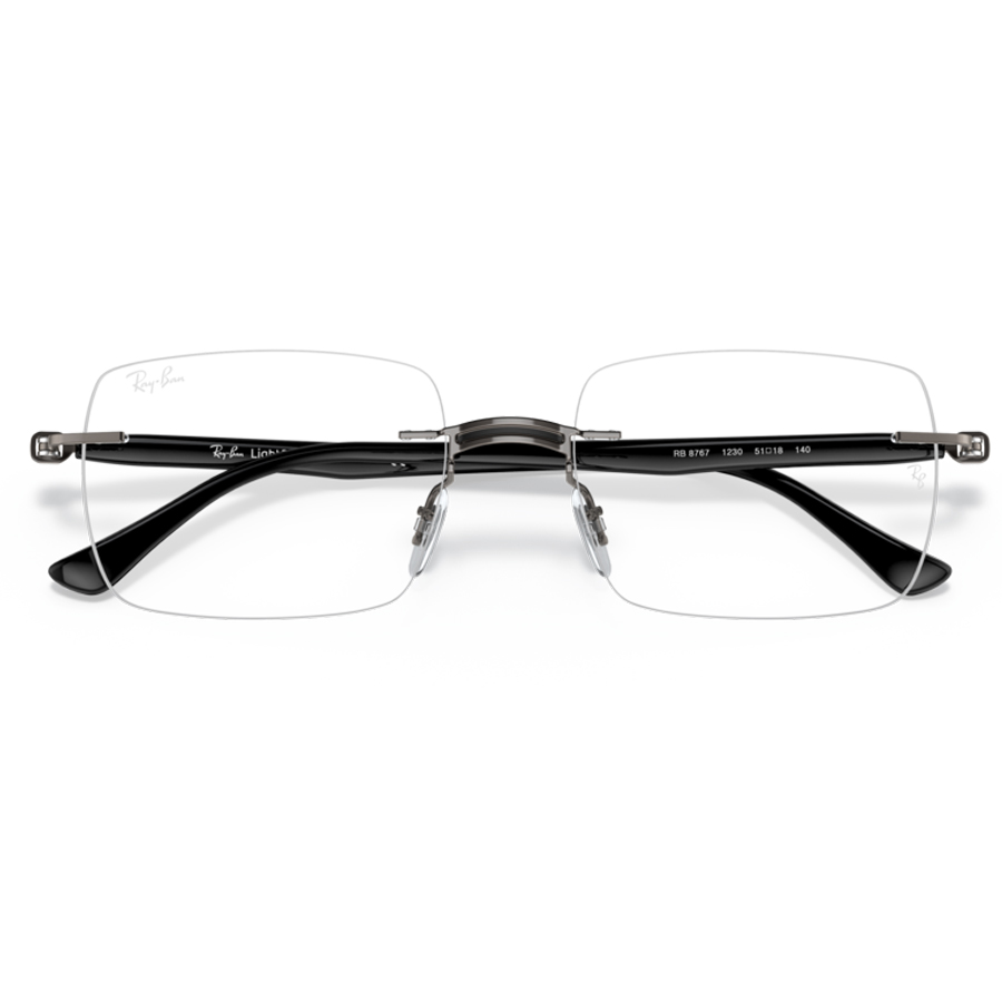 Kính Mắt Cận RayBan 0RX8767_123051.I-0922 Màu Đen - Trắng