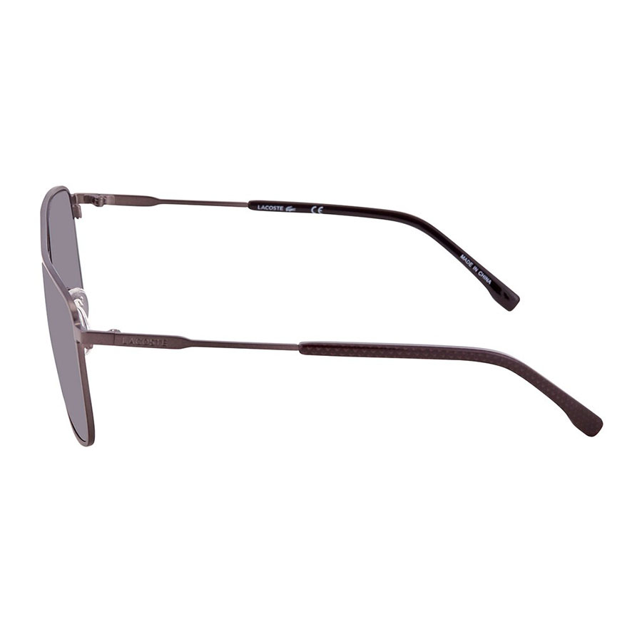 Kính Mát Lacoste Grey Square Unisex Sunglasses L194S 033 57 Màu Xám