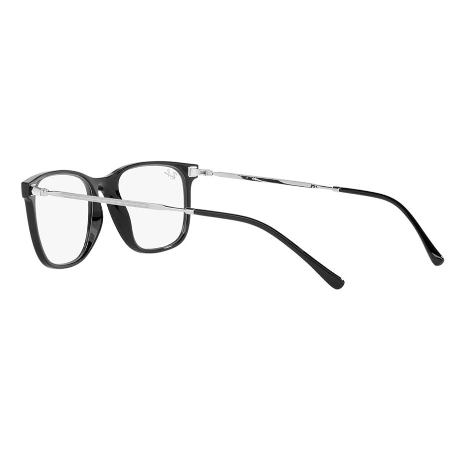 Kính Mắt Cận Rayban 0RX7244_200053.C Màu Đen Bạc