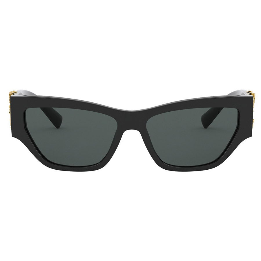 Kính Mát Versace VE4383F GB1 Black Grey Lens Sunglasses Màu Đen Xám